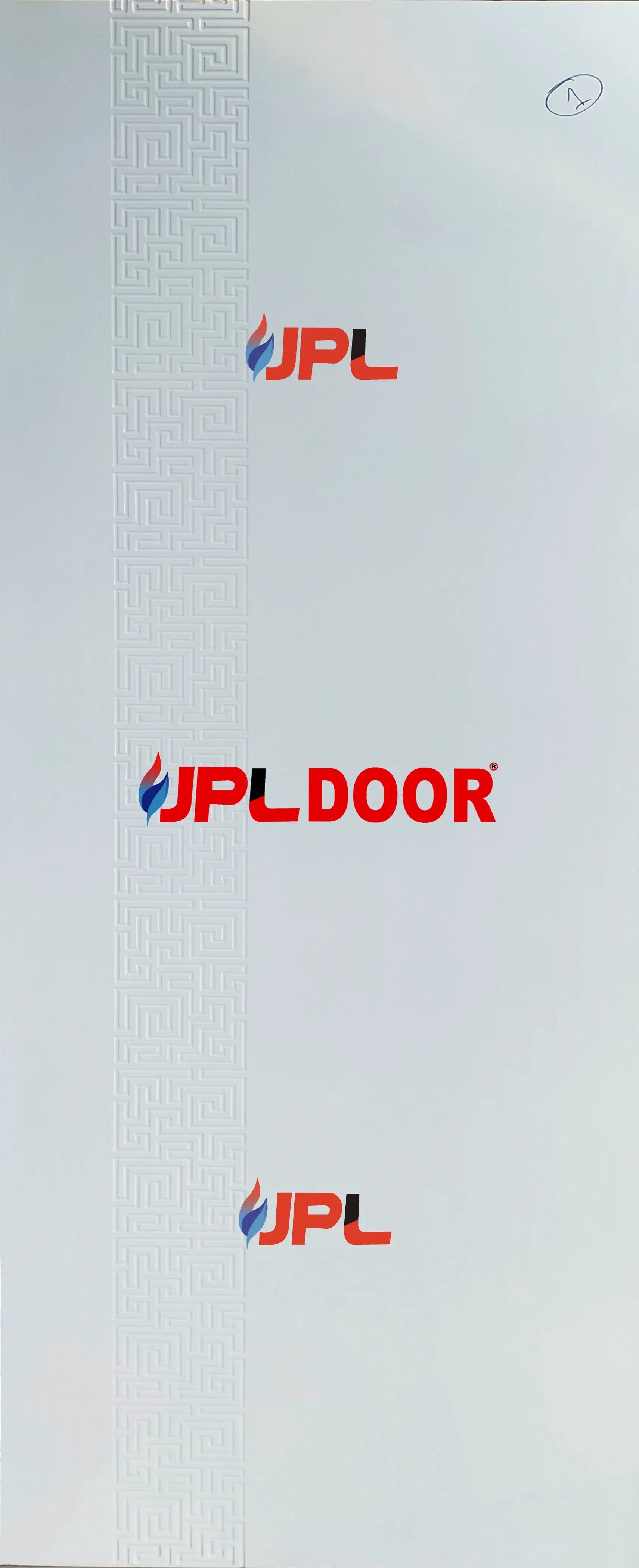 WPC LACQUER PAINT DOOR FRAME WITH SHUTTER JPL-WPC-1003